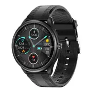M10 Smart Band Built-in Music Player PPG+ECG Oxygen Blood Pressure Heart Rate Monitoring Smart Health Watch - Black