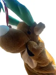 Reindeer w/ White Nose Hand Puppet Christmas Plush