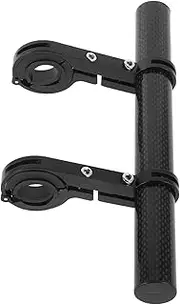 Bicycle Handlebar Extension Bracket Carbon Tube Multi Function Extender for Accessories Durable Cycling Rack for Lights Gadgets Space Saving Design