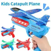 Airplane Launcher Toy Foam Plane Flying Glider Catapult Toy Kids Gifts