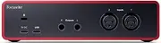 Focusrite Scarlett 2i2 4th Gen USB Audio Interface with Closed-Back Studio Headphones and XLR Cables (2) (4 Items)