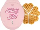 Heart Waffle Maker, Makes 5 Mini Heart Shaped Waffles or 1 Individual Waffle, Ea