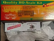 Roundhouse 03095 HO Anaheuser Busch/Budweiser 36' Billboard Refrigerator Car Kit