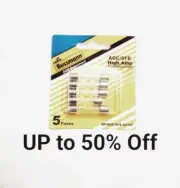 NEW BUSS FUSS BP/AGC-SFE-A5-RP - 5 GLASS FUSES, 1 EACH of AGC-10-15-30-SFE-14-20