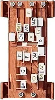 Guitar Chord Presser, Ukulele Chord Trainer, String Instrument Training Aid, Long Lasting, Quick Setup, 16x8x9.5cm For Training Class