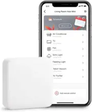 SwitchBot Hub Mini Smart Remote - IR Blaster, Link SwitchBot to Wi-Fi (Suppor...
