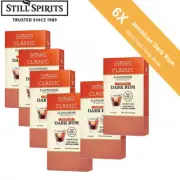 6 xStill Spirits Classic Jamaican Dark Rum Essences 2 Sachets Makes 2.25L Brew