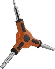RuiLing 1-Pack Y Shape Bike Hex Wrench Bicycle Cycling Torque Spanner Internal Hex Key Combination Repair Tools 3 Way Allen Wrench 4mm 5mm 6mm