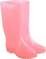 CHILDWEET Rain Boots Women Ladies Shoes Boot Women Shoes Thick Socks for Wet Muddy Conditions