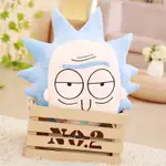 瑞克和莫蒂RICK AND MORTY動漫人物抱枕玩偶頭像公仔周邊布娃娃