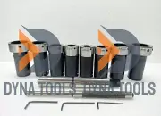 Lathe Tailstock Die Holder 8 Pcs Set MT3 Shank Holds 4 Metric & 4 Imperial Dies