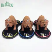 Heroclix Fantastic Forces set Lockjaw #001. #002, #003 R/E/V figures!