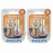 2 pc Philips Brake Light Bulbs for Opel 1900 Deluxe Kadett Manta Opel Rallye yp (for: Opel)