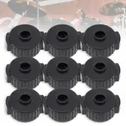 9pcs Replacement Quick Release Cymbal Mate Nuts for 8mm Threaded Cymbal Stands