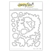 Honey Bee Spring Wreath Die 13pc