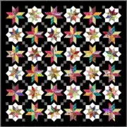 LYRICAL - 79" x 79" - Quilt-Addicts Pre-cut Patchwork Quilt Kit Double