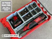 Milwaukee Packout Insert for M12 Rotary Dremel Tool (Insert Only)