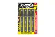 SHARPIE GelWh4/Black Pack of 4 Box of 6