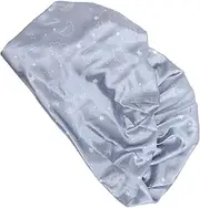 HAMPPLIES Sheet Soft Cradle Mattress Sheet Smooth Skin Friendly Bassinet Fitted Sheet Breathable Bedding for Crib Mattress Stylish Cloud Crescent Design Grey Present for Parents