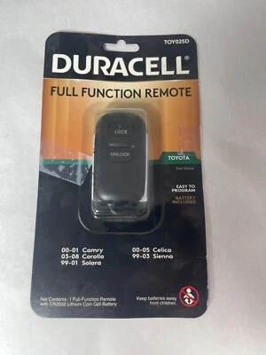 Duracell Remote Entry TOY025D