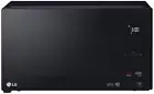 LG - 25L 1100W NeoChef, Smart Inverter Microwave - Black