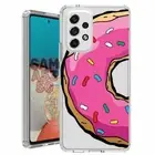 For Samsung Galaxy A23 5g A52 A53 TPU Case Cover+Glass(Homer's Donut)