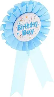 SUPVOX Birthday Happy Birthday Badge Pins Tinplate Ribbon Badge Award Pin Celebration Supplies