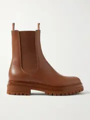 [Gianvito Rossi] Gianvito Rossi - Chester Leather Chelsea Boots - Light brown - IT36.5 IT 36.5 Brown
