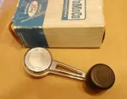 NOS 1968 1969 2Door Ford Thunderbird Interior Chrome Qtr Window Handle -Blk Knob (for: Ford)