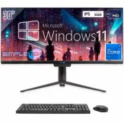 Aio All IN One I7 21:9 Ultrawide 30 " Windows 11 4gb 120gb 2k IPS Wifi 6 PC BT