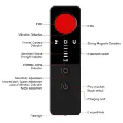 Anti-Spy Camera Wireless RF Detector GSM Bug GPS Tracker Finder Scanner Device`