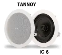 在飛比找Yahoo!奇摩拍賣優惠-鈞釩音響~TANNOY iC 6 嵌壁式喇叭 吸頂式喇叭 圓