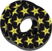 Factory Effex Moto Custom Replacement Foam Grip Donut Star Black/Yellow