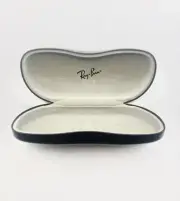 Ray Ban Black Glasses / Sunglasses Case Ex-displayed 17x6 x3 cm Has Dents