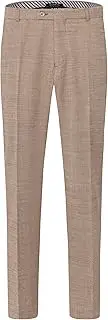 [bugatti] Men's Suit Trousers, 50-Beige, 42 Plus