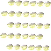 100Pcs Double Sided Transparent Stickers Round Tapes for DIY Ornaments Strong Adhesive Fixing Tape for Removable and Trace