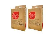 2x 3pc CleanUp CU136 Replacement Vacuum Bag for Efficient Dust Capture Reusable