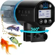 Large Automatic Fish Feeder Programmable Up To 9 Feedings For Aquariums