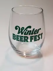 BEER Taster Glass ~ Brewers Guild 2024 Winter Brew Fest ~ Seattle, WASHINGTON