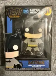 FUNKO Pop Batman 01 DC Super Heroes Large Enamel Pin Loungefly Original 1st Wave
