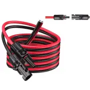 10M Extension Cable Wire Connectors Solar Panel To Regulator 6mm² 10AWG 12AWG