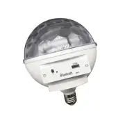LED Colorful Auto Rotating Bluetooth Stage Disco Light E27 RGB Lamp Bulb Party