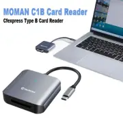 Moman C1B CFexpress Card Reader Type B Card Reader USB C 3.1 Gen 2 10Gbps