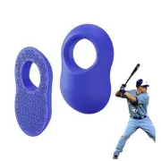 2 Pack Baseball Thumb Guard for Pro Batters, Hitter Swing Training Aid, Blue