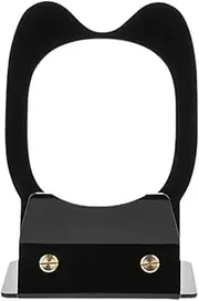 Acrylic Desktop Speaker Stand Speaker Riser Support Compact Display Stand Desktop Stand for Clip 4/5 Studio Monitors Office, Black