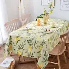 Lemon Pattern Table Decor Cloth Table Cover Kitchen PVC Waterproof Tablecloth