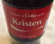 Share a COKE with Kristen 20 fl oz Collectible Bottle Rare Coca-Cola HTF 2015