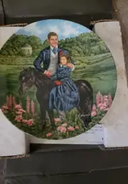 Gone With The Wind Bonnie and Rhett Knowles Bradford Exchange Collectors Plate