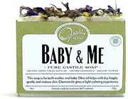 Opas Soap - 100% Natural Baby & Me Fragrance Free Castile Olive Organic Oil Soap with Chamomile