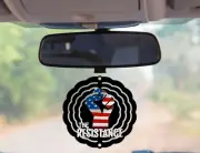 The Resistance 3 inch Wind Spinners American United Stand Up Fight Corruption